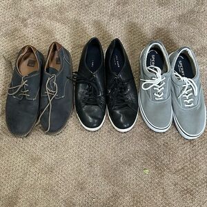 Size 11.5 and 12 Men’s Shoes Johnston & Murphy, Cole Han, Sperry